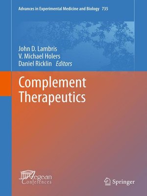 cover image of Complement Therapeutics